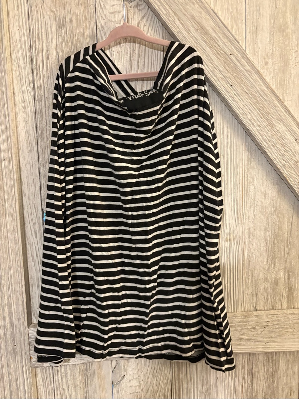 The original Modern Stripe 5-in-1 Milk Snob® Cover in Modern Stripe